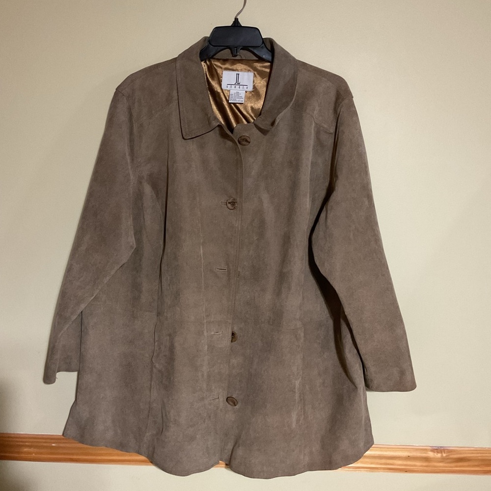 Brown JL Studio leather Women's Coat